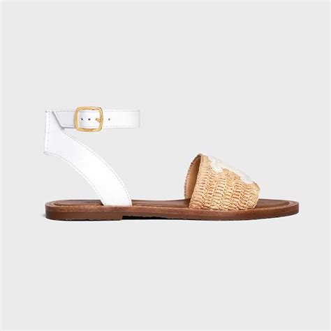 celine white rubber shoes|celine sandals for women.